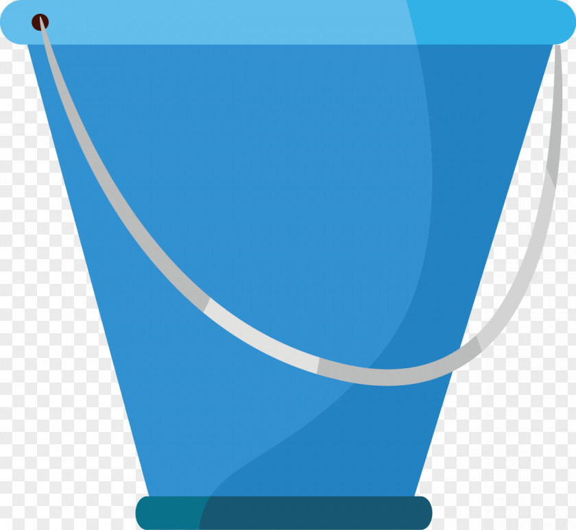 Hand-painted Bucket Painting PNG