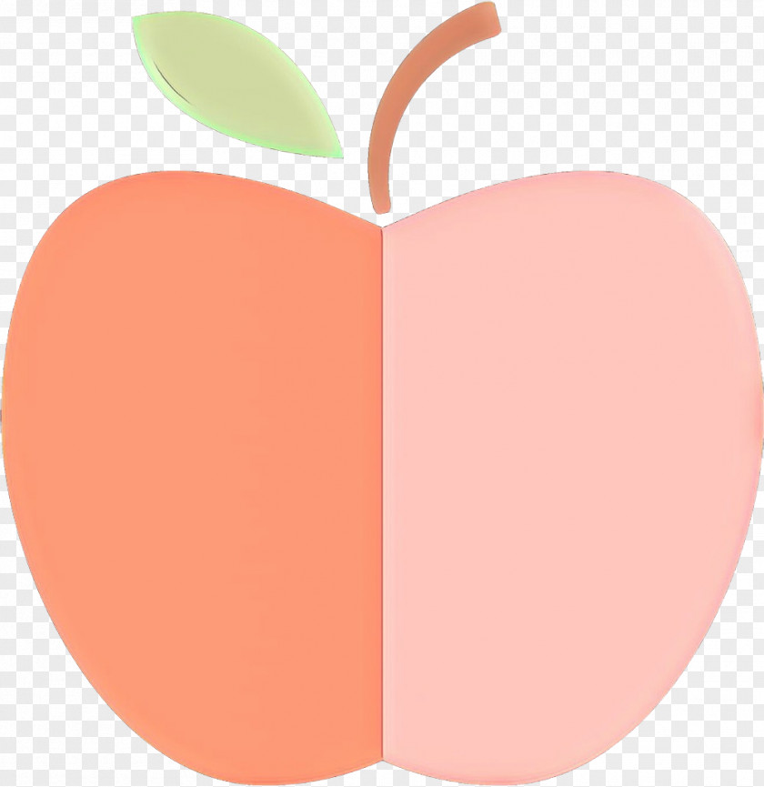 Pink Fruit Apple Peach Leaf PNG