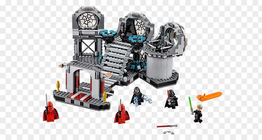 Star Wars Opening Anakin Skywalker Luke Sheev Palpatine LEGO 75093 Death Final Duel PNG