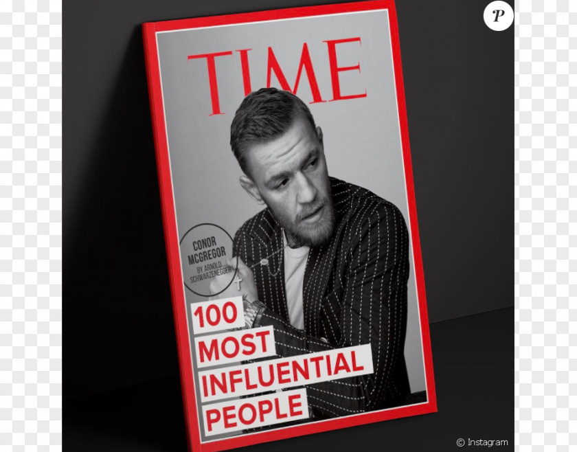 Time Conor McGregor 100 Magazine Time's Person Of The Year PNG