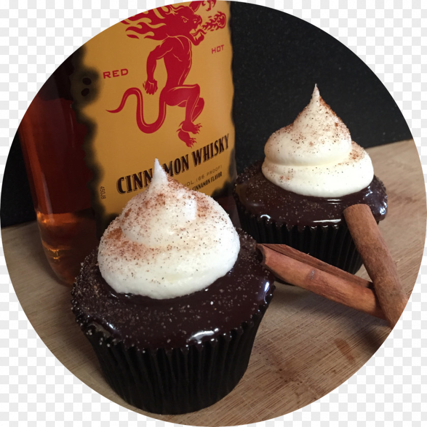 Chocolate Cake Cupcake Fireball Cinnamon Whisky Muffin Buttercream PNG