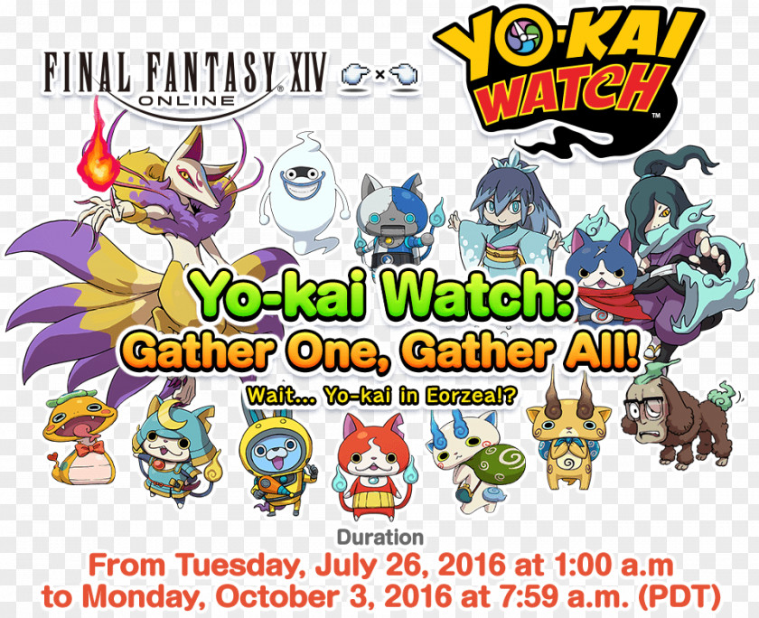 Event Title Final Fantasy XIV: Stormblood Yo-kai Watch Yōkai PNG