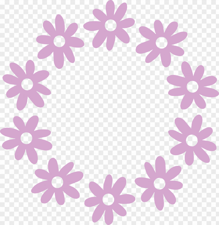 Flower Frame Floral PNG