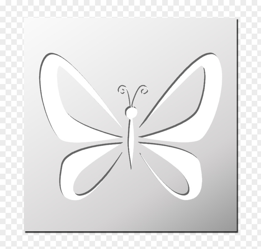French Papillon Paper Stencil Drawing Scrapbooking Image PNG