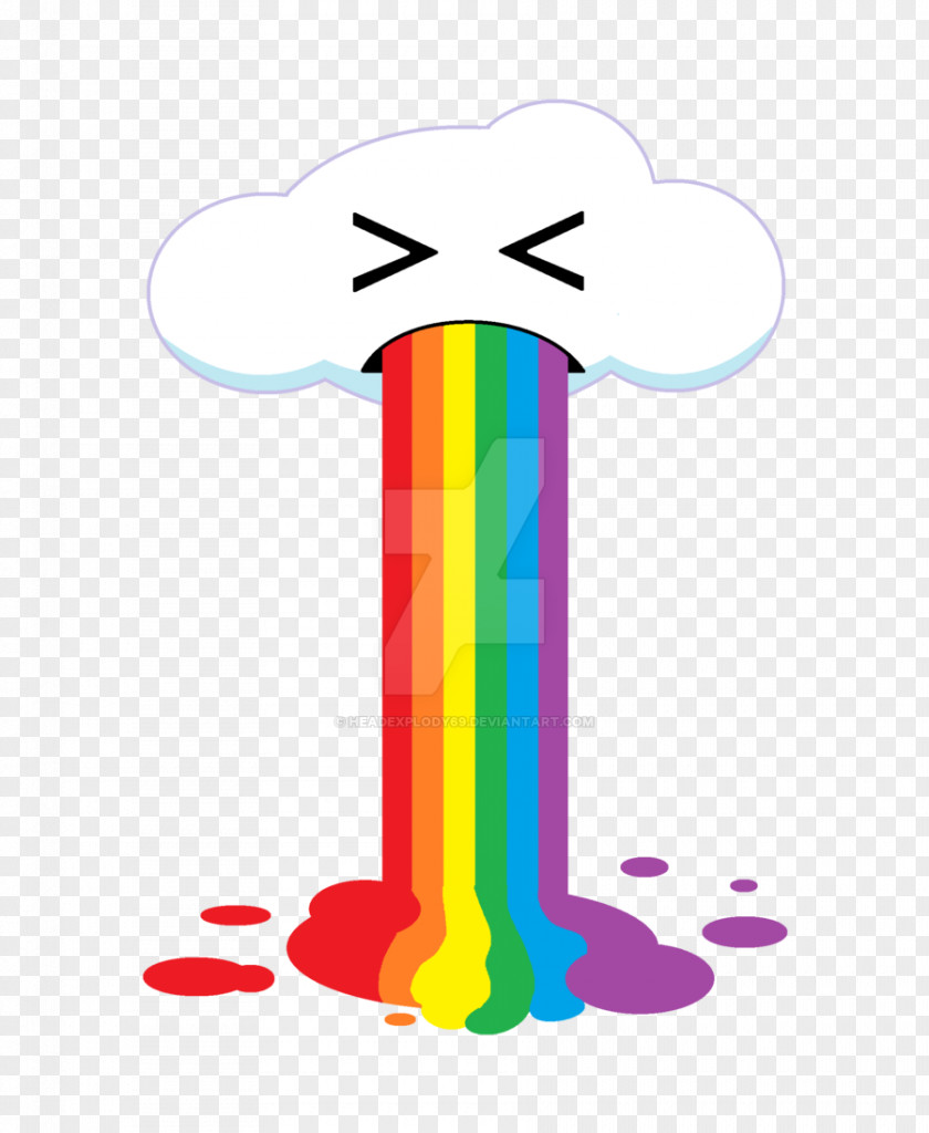 Rainbow Night Drawing Vomiting Clip Art PNG