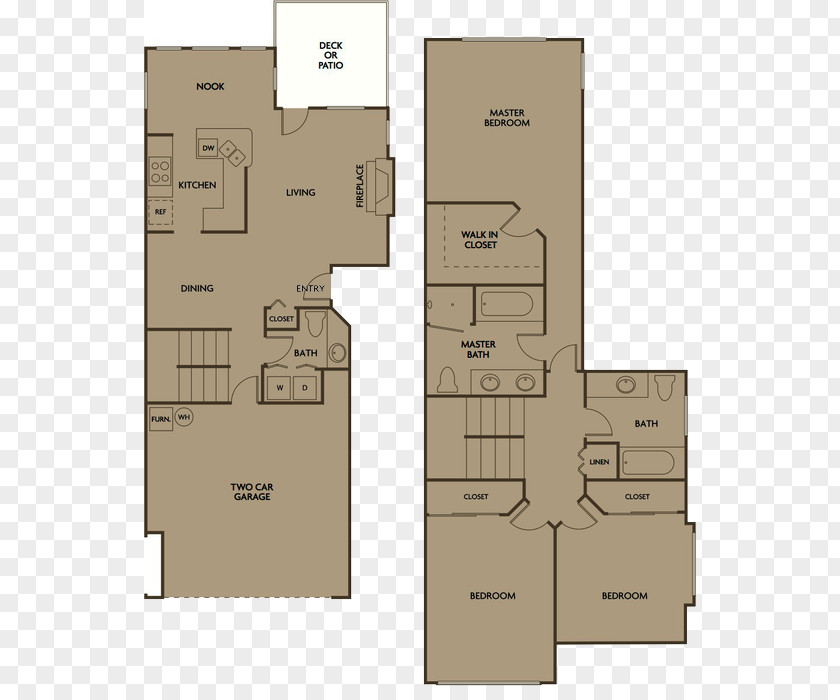 Apartment Langara Apartments & Townhomes Townhouse Floor Plan PNG