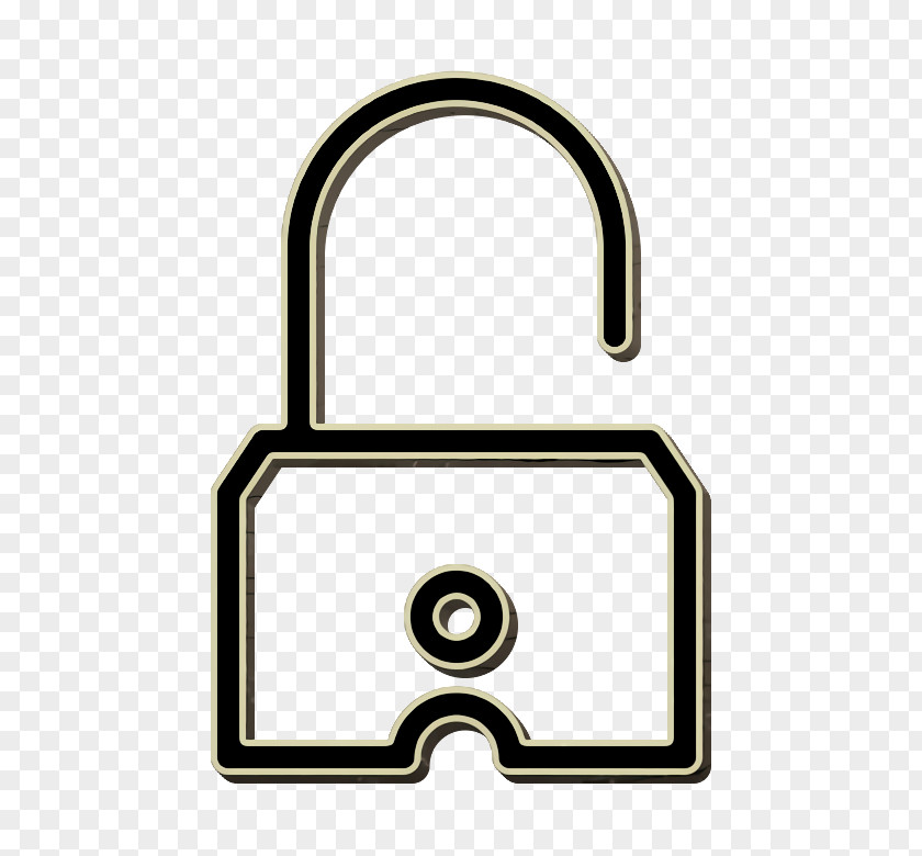 Basic Padlock Icon Lock PNG