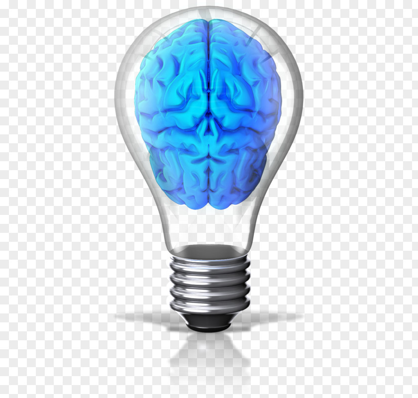 Brain Bulb Incandescent Light Lamp PNG