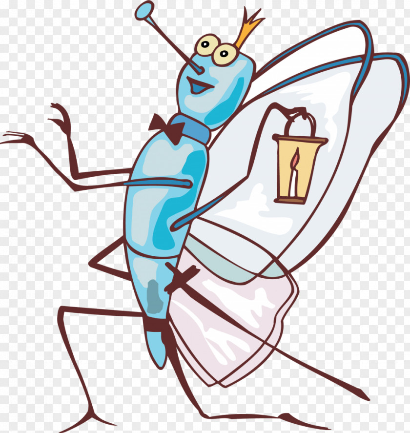 Insect Little Fly So Sprightly Clip Art Illustration Image PNG