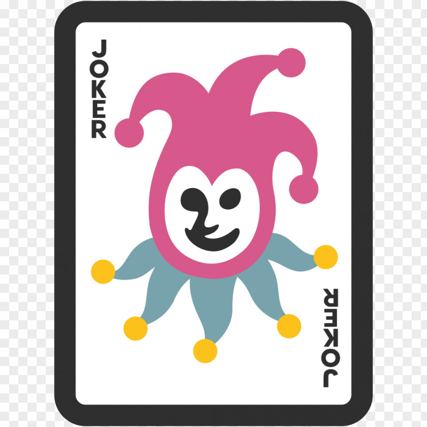 Card Joker Emoji Playing Unicode Game PNG