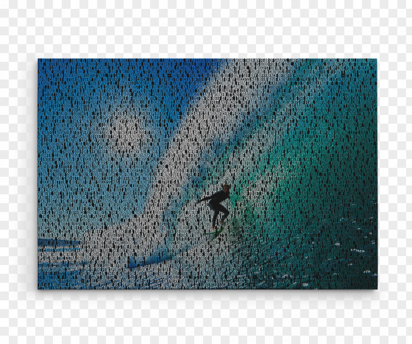 Surf Wave Surfing Canvas Print Art Hawaii PNG
