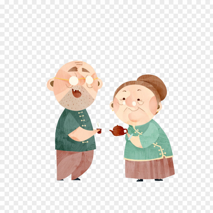 Tea Elderly Grandfather PNG