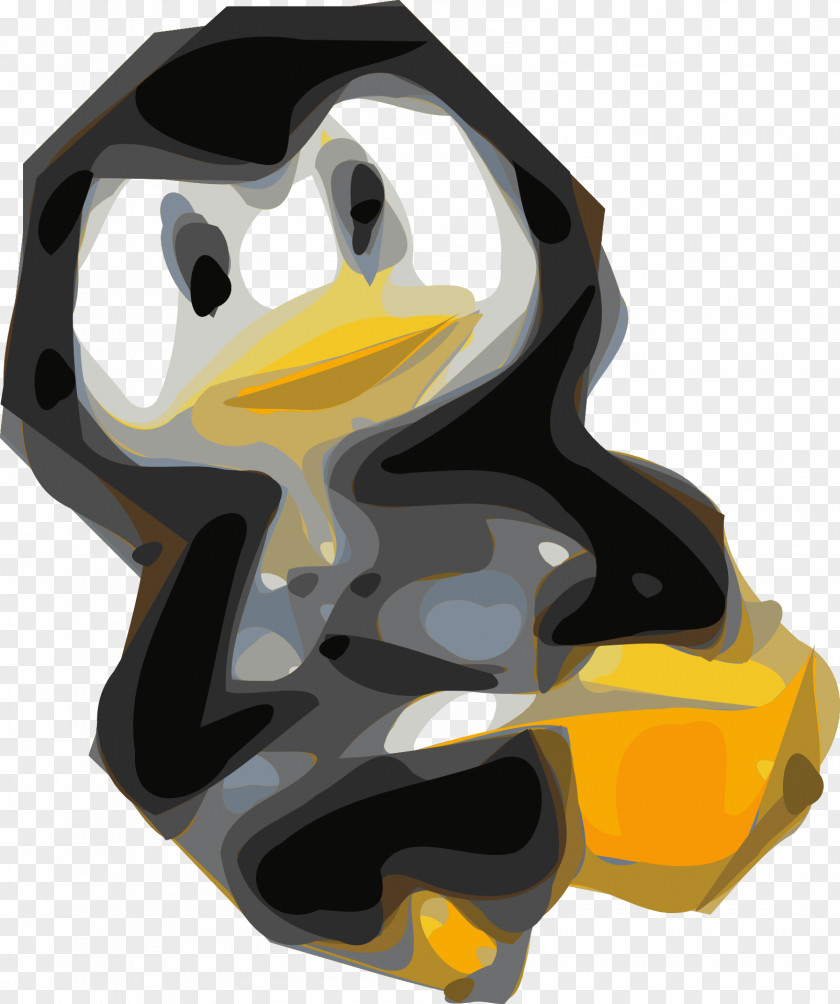 Water Bird Tux Racer Linux Clip Art PNG