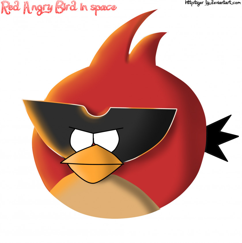 Angry Birds Space Go! Red Desktop Wallpaper PNG