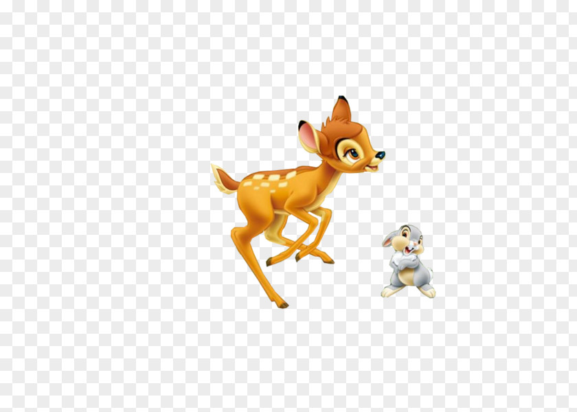 Bambi Thumper Sticker Animated Film PNG