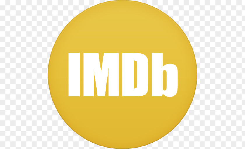 Imdb Text Brand Yellow PNG