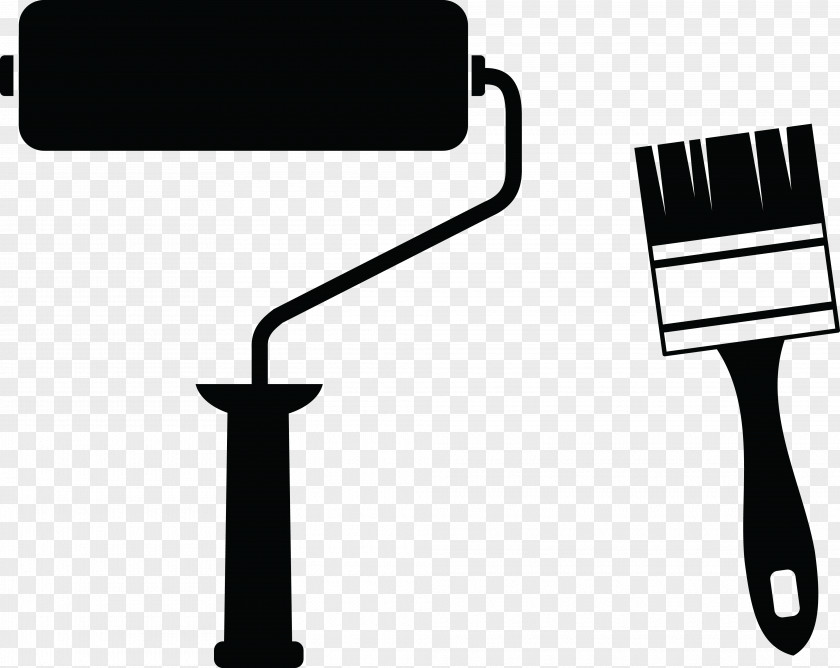 Rollers Paint Paintbrush Clip Art PNG