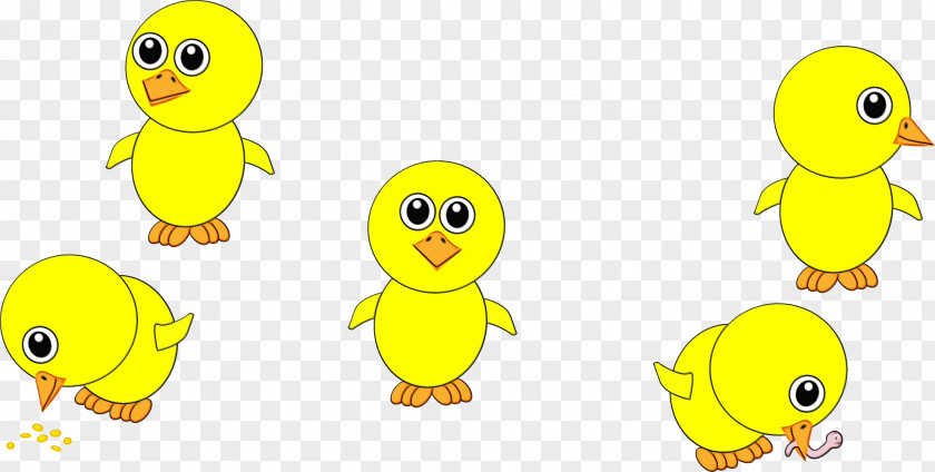 Adaptation Smile Yellow Cartoon Bird Text Beak PNG