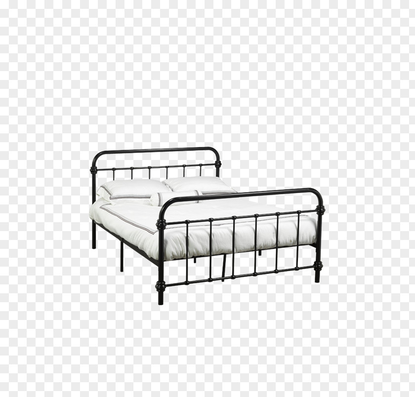Angle Iron Bed Frame Mattress Wrought PNG