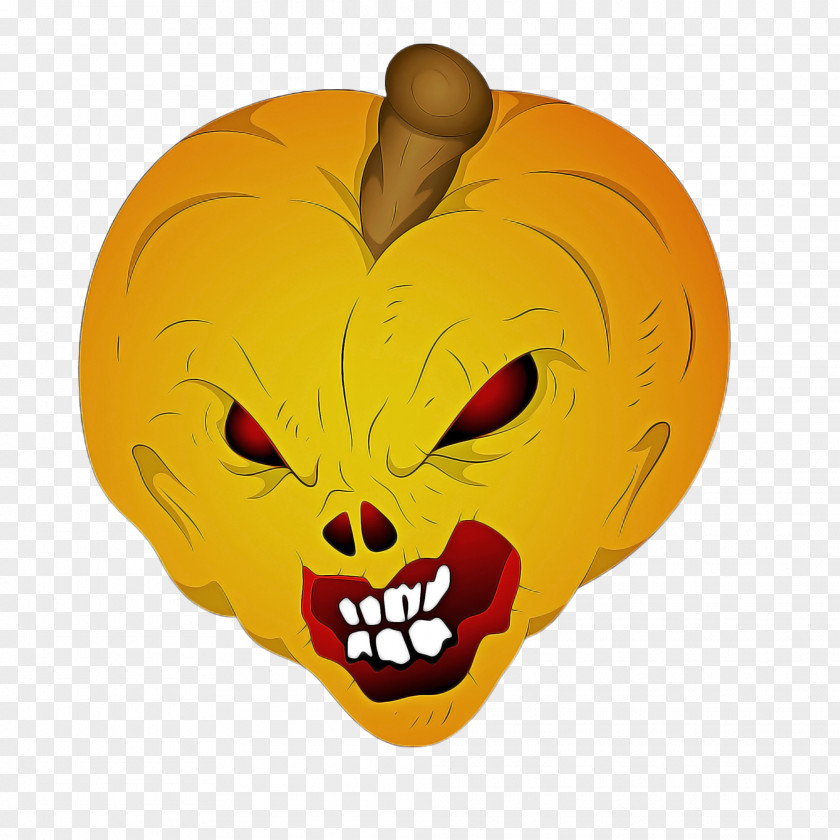 Animation Mask Orange PNG