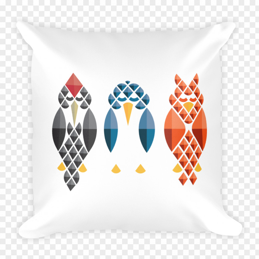 Bird Textile Throw Pillows Sweatshop-free Direct To Garment Printing PNG