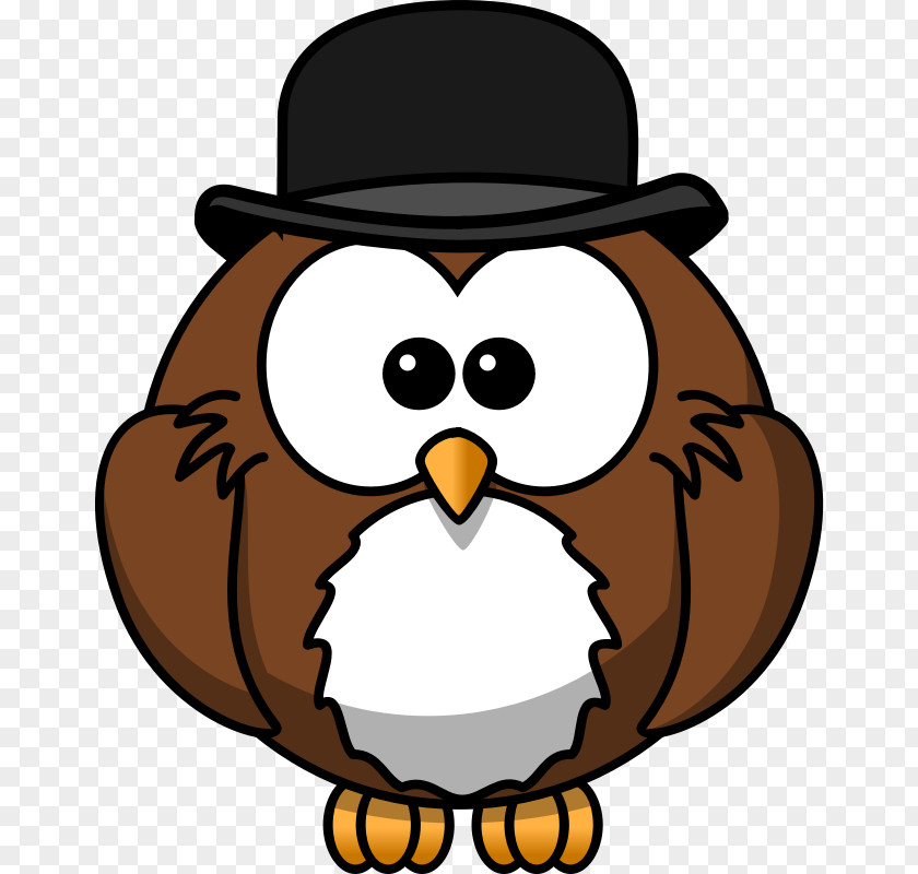 Cartoon Picture Of Owl Clip Art PNG