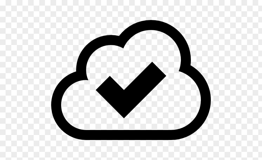 Cloud Computing Check Mark Storage PNG