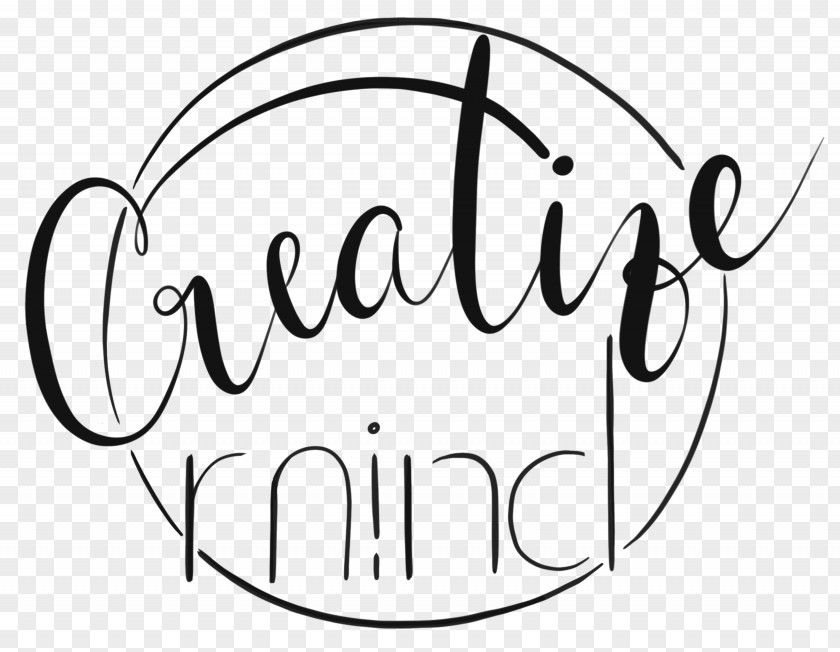 Creative Mind Logo Calligraphy Font PNG