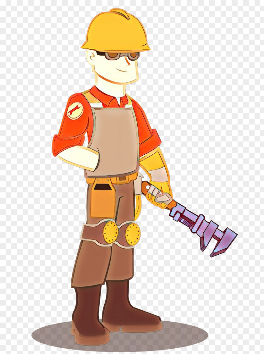 Fictional Character Construction Worker Firefighter PNG