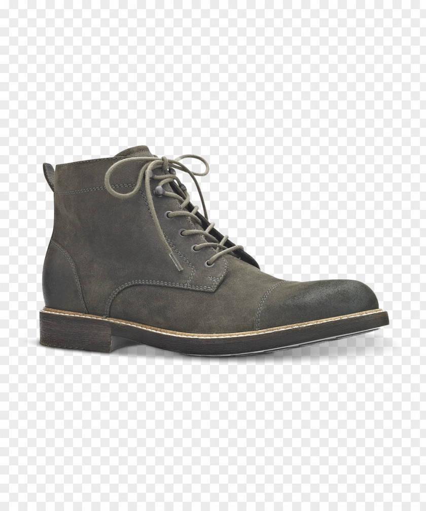 Kenton Button ECCO Men's Vintage Boots Shoe Suede Black PNG