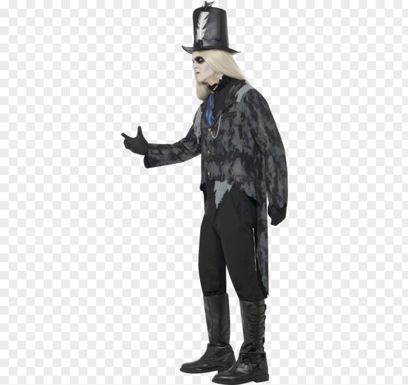 Suit Costume Gravedigger Disguise Halloween PNG