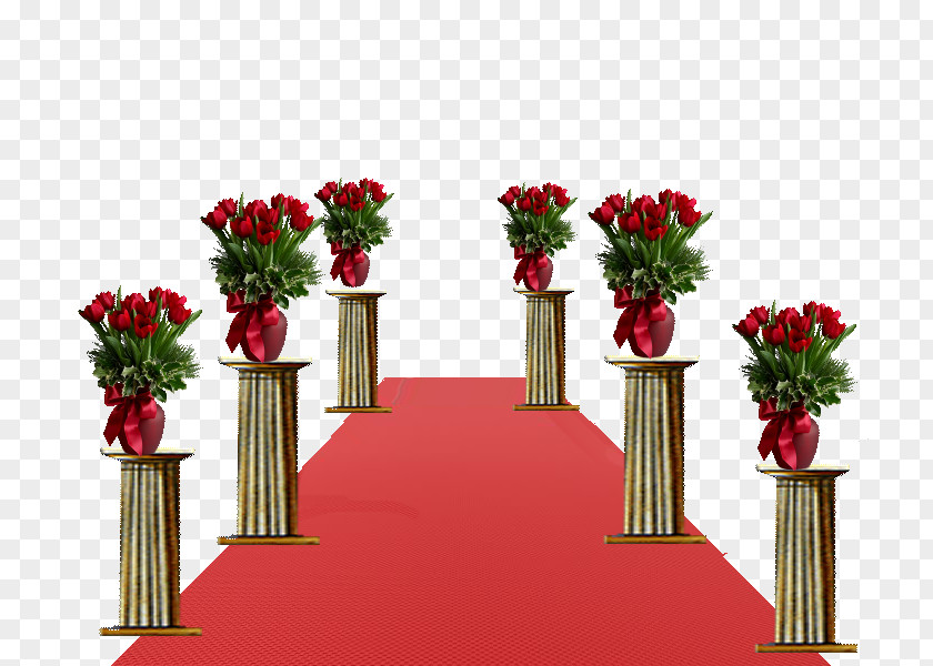 Vase Red Carpet PNG