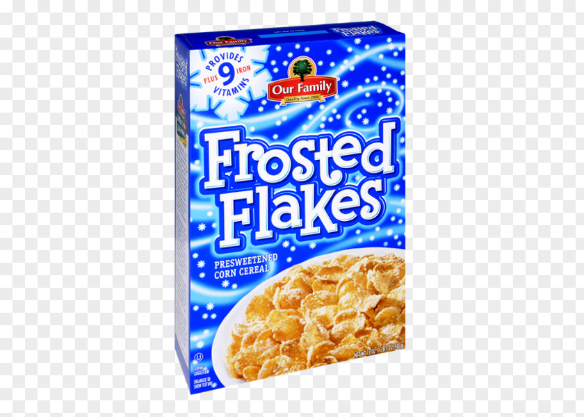 Corn Flakes Frosted Rice Cereal Breakfast PNG