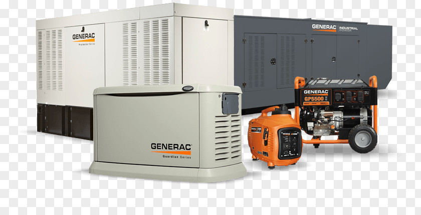 Generac Power Systems Standby Generator Electric Electricity PNG