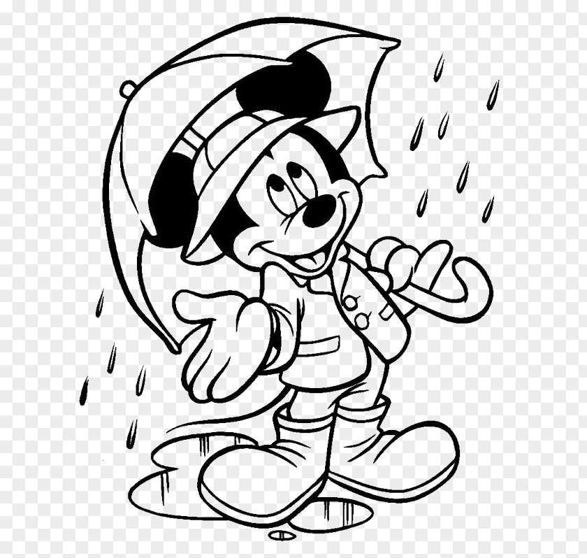 Mickey Mouse Minnie Donald Duck Coloring Book Goofy PNG