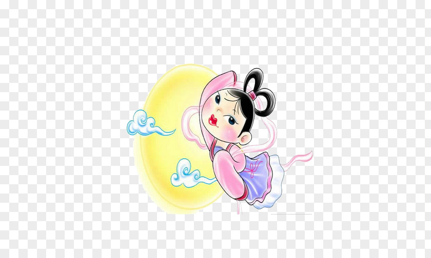 Moon Cartoons Mid-Autumn Festival Change Cartoon PNG