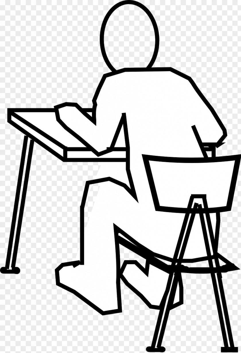 Office & Desk Chairs Drawing Sitting Standing PNG