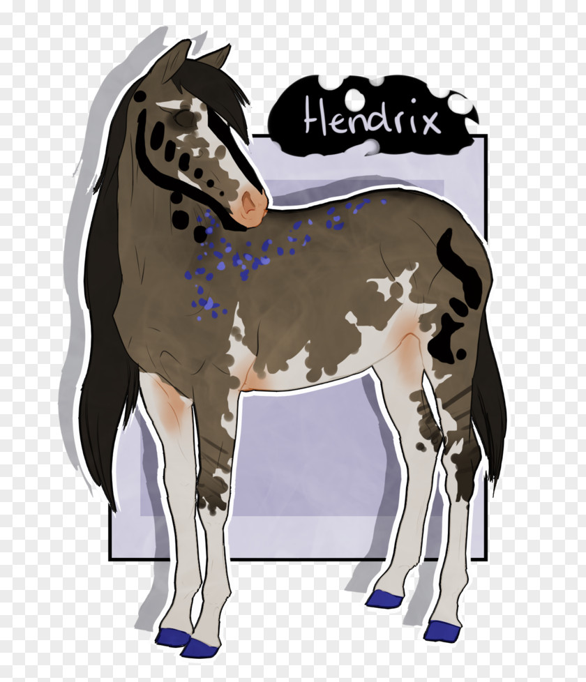 Mustang Cattle Pack Animal Freikörperkultur Cartoon PNG