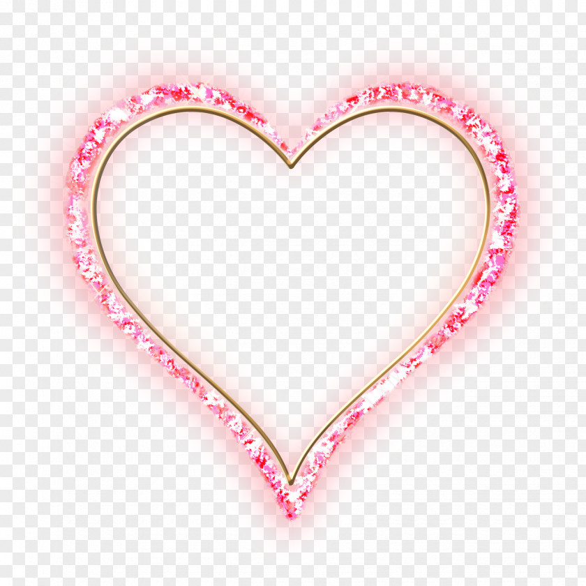 Pink Label Picture Frames Heart Diamond Clip Art PNG