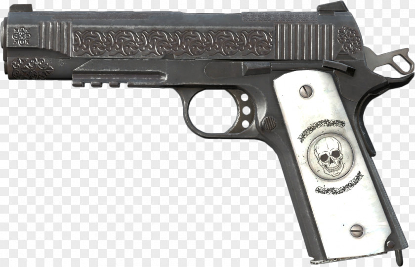 Shock DayZ M1911 Pistol Weapon Engraving .45 ACP PNG