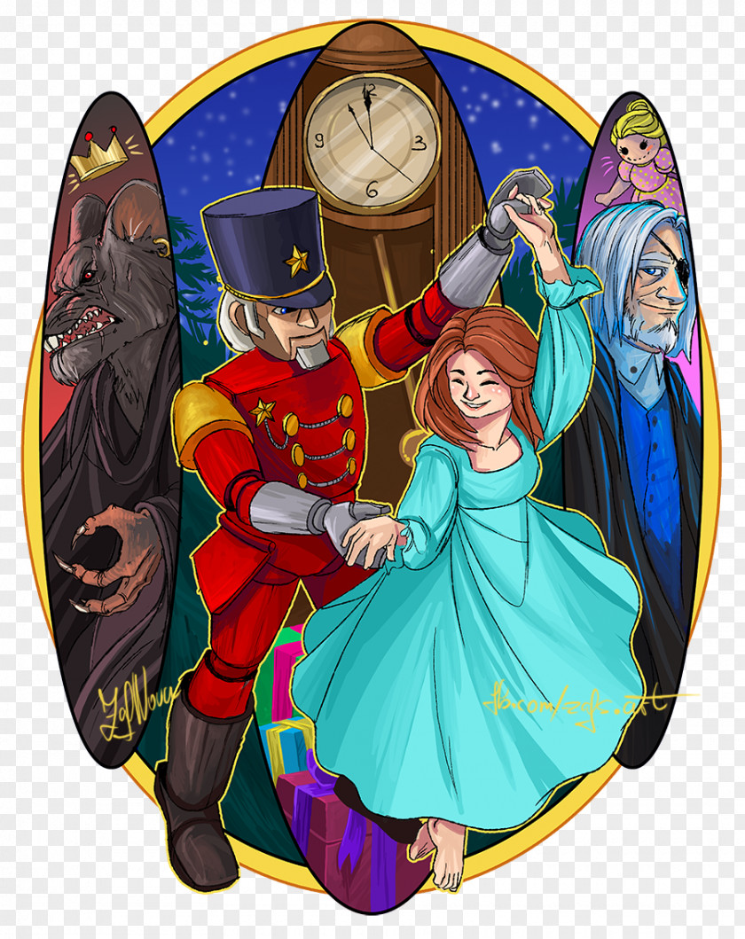 The Nutcracker Wallpaper And Mouse King Art PNG