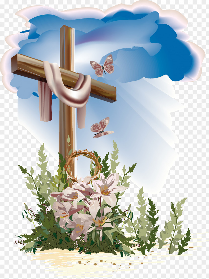 Christian Easter HD Cross Christianity Church Clip Art PNG