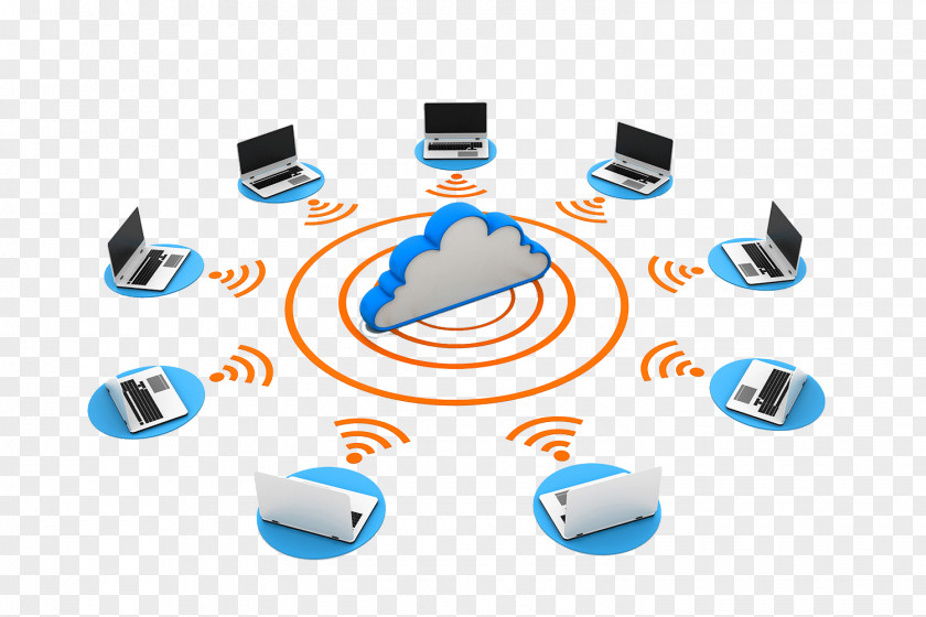 Cloud Information Exchange Computing Server Computer Network Data Center PNG