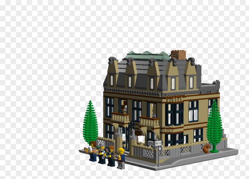 Marbel Lego Ideas Schinasi Mansion Riverside Drive Building PNG