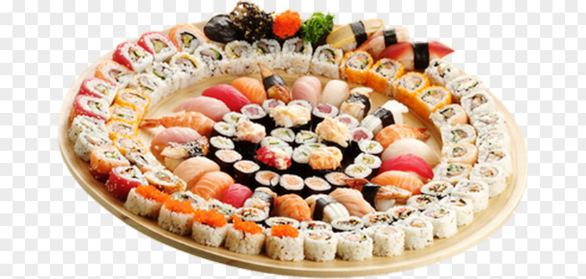 Nourriture Sushi Asian Cuisine Dish Food Recipe PNG