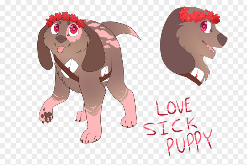 Sick Puppies Dog Puppy Love Lion Canidae PNG