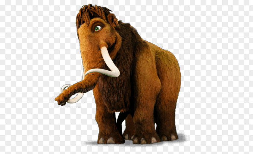 Sid Ice Age Ellie Manfred Woolly Mammoth PNG