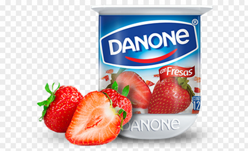 Strawberry Danone Organic Food WhiteWave Foods PNG