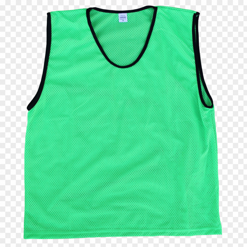 Bibs T-shirt Bib Green Jersey Sleeveless Shirt PNG