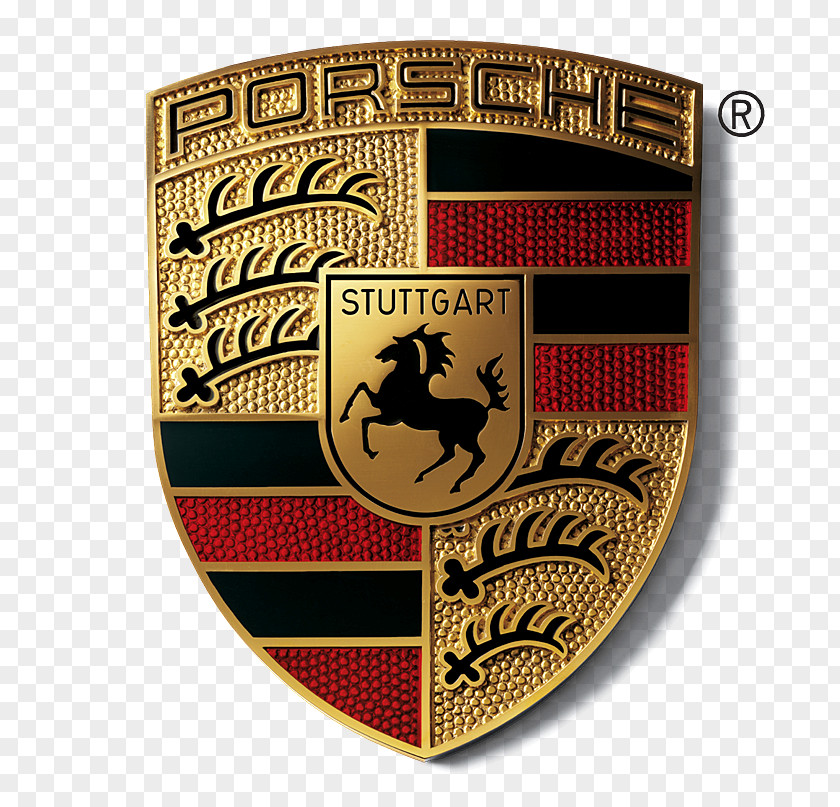 Car Porsche Coat Of Arms Faces Wildlife At Lindsay! PNG